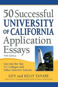 50 Successful University of California Application Essays : Get into the Top UC Colleges and Other Selective Schools （5TH）