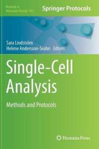 Single-cell Analysis : Methods and Protocols (Methods in Molecular Biology) 〈Vol. 853〉