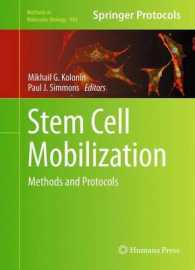 Stem Cell Mobilization : Methods and Protocols (Methods in Molecular Biology)