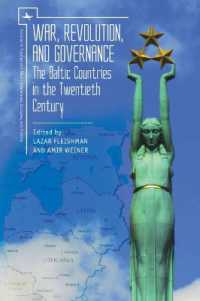 War, Revolution, and Governance : The Baltic Countries in the Twentieth Century (Studies in Russian and Slavic Literatures, Cultures, and History)