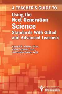 Teacher's Guide to Using the Next Generation Science Standards with Gifted and Advanced Learners -- Paperback / softback