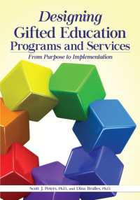 Designing Gifted Education Programs and Services : From Purpose to Implementation -- Paperback / softback