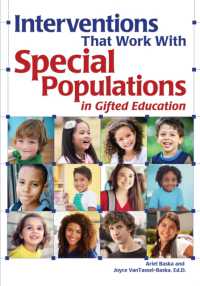 Interventions That Work with Special Populations in Gifted Education -- Paperback / softback