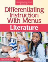 Differentiating Instruction with Menus : Literature (Grades 3-5) -- Paperback / softback （2 New edit）