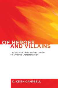 Of Heroes and Villains : The Influence of the Psalmic Lament on Synoptic Characterization