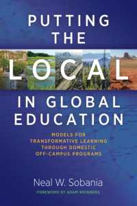 Putting the Local in Global Education : Models for Transformative Learning through Domestic Off-Campus Programs