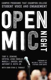 Open Mic Night : Campus Programs That Champion College Student Voice and Engagement