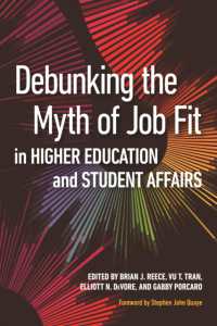 Debunking the Myth of Job Fit in Higher Education and Student Affairs (An Acpa Co-publication)