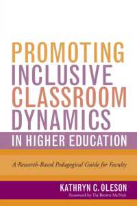 Promoting Inclusive Classroom Dynamics in Higher Education : A Research-Based Pedagogical Guide for Faculty