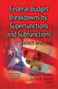 Federal Budget Breakdowns by Superfunctions & Subfunctions : Select Analyses