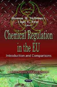 Chemical Regulation in the EU : Introduction & Comparisons