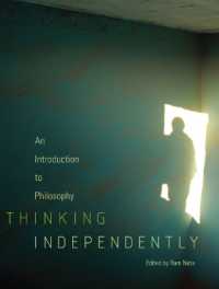 Thinking Independently : An Introduction to Philosophy （Revised）