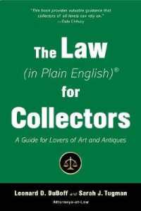 The Law (in Plain English) for Collectors : A Guide for Lovers of Art and Antiques