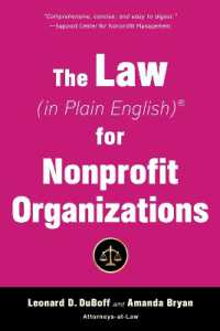 The Law (in Plain English) for Nonprofit Organizations (In Plain English)