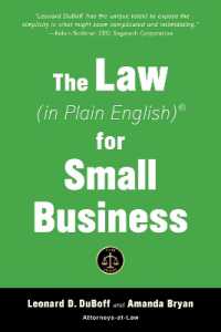 The Law (in Plain English) for Small Business (Fifth Edition) (In Plain English) （5TH）