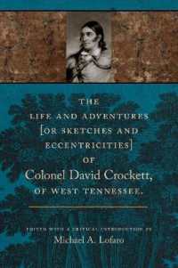 The Life and Adventures of Colonel David Crockett of West Tennessee