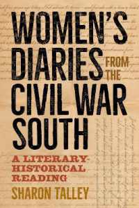 Women's Diaries from the Civil War South : A Literary-Historical Reading