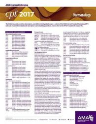 CPT 2017 Express Reference Coding Card Dermatology （LAM CRDS）