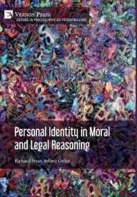 Personal Identity in Moral and Legal Reasoning (Philosophy of Personalism)