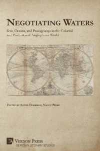 Negotiating Waters : Seas, Oceans, and Passageways in the Colonial and Postcolonial Anglophone World (Literary Studies)