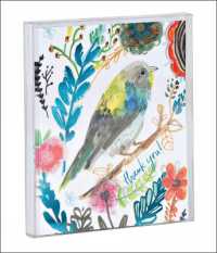 Thank You Bird Notecard Set : In Portable Acetate Box （NCR）