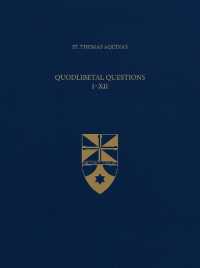Quodlibetal Questions I-XII : Disputed Questions (Latin-english Opera Omnia)