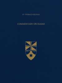 Commentary on Isaiah (Latin-english Opera Omnia)