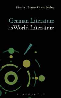世界文学としてのドイツ文学<br>German Literature as World Literature (Literatures as World Literature)