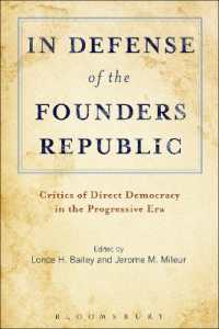 In Defense of the Founders Republic : Critics of Direct Democracy in the Progressive Era