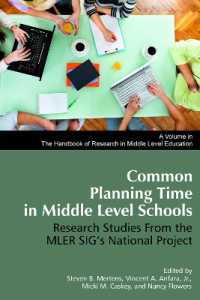 Common Planning Time in Middle Level Schools : Research Studies from the Mler Sig's National Project (The Handbook of Research in Middle Level Education)