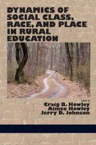 Dynamics of Social Class : Race, and Place in Rural Education