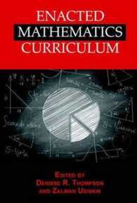 Enacted Mathematics Curriculum : A Conceptual Framework and Research Needs