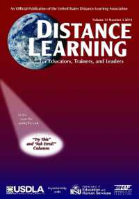 Distance Learning Magazine Vol 11 Issue 3 (Distance Learning Magazine)