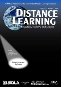 Distance Learning Magazine Vol 11 Issue 4 (Distance Learning Magazine)