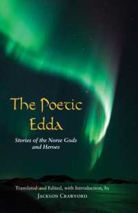 Poetic Edda : Stories of the Norse Gods and Heroes (Hackett Classics) -- Paperback / softback