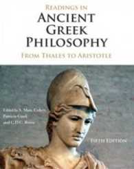Readings in Ancient Greek Philosophy : From Thales to Aristotle （5TH）