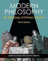 Modern Philosophy : An Anthology of Primary Sources -- Paperback / softback （Third Edit）