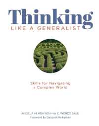 Thinking Like a Generalist : Skills for Navigating a Complex World
