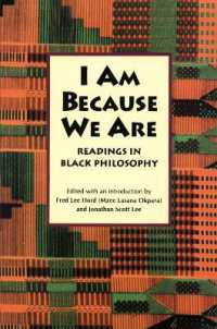 I Am Because We Are : Readings in Africana Philosophy