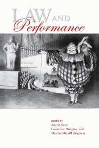 Law and Performance (The Amherst Series in Law, Jurisprudence, and Social Thought)