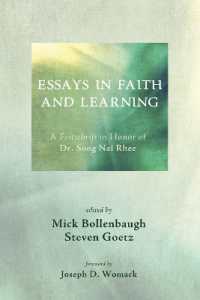 Essays in Faith and Learning : A Festschrift in Honor of Dr. Song NAI Rhee