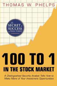 100 to 1 in the Stock Market: A Distinguished Security Analyst Tells How to Make More of Your Investment Opportunities