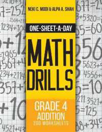 One-Sheet-A-Day Math Drills : Grade 4 Addition - 200 Worksheets (Book 9 of 24)