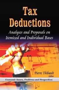 Tax Deductions : Analyses & Proposals on Itemized & Individual Bases