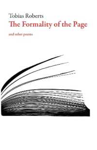 The Formality of the Page : and other poems