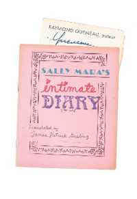 レーモン・クノー『サリ－・マ－ラ全集』（英訳）<br>Sally Mara's Intimate Journal (French Literature Series)