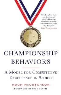 Championship Behaviors : A Model for Competitive Excellence in Sport