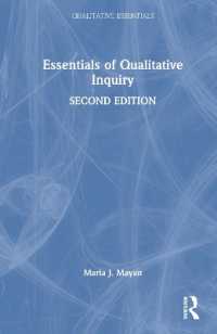 Essentials of Qualitative Inquiry (Qualitative Essentials) （2ND）