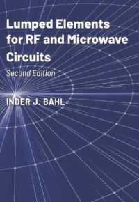 Lumped Elements for RF and Microwave Circuits, Second Edition （2ND）