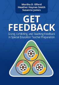 GET Feedback : Giving, Exhibiting, and Teaching Feedback in Special Education Teacher Preparation